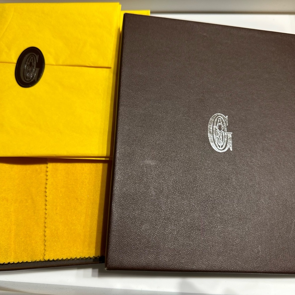 GOYARD storage box wallet bag